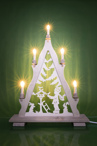 Schwibbogen Vogelfütterung