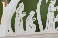 Schwibbogen Jesu Geburt