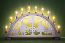 Schwibbogen Räuchermann