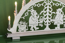 Schwibbogen Räuchermann LED