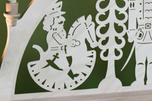 Schwibbogen Nussknacker