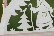 Schwibbogen Weihnachtsmann