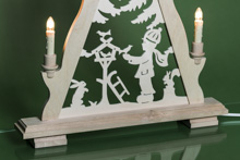 Schwibbogen Vogelfütterung