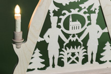 Schwibbogen Bergleute Kirche