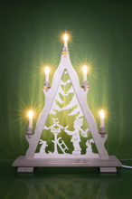 Schwibbogen Vogelfütterung