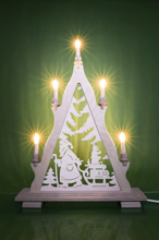 Schwibbogen Weihnachtsmann