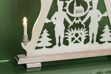 Schwibbogen Bergleute Kirche