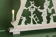 Schwibbogen Vogelfütterung