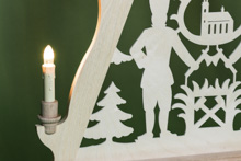 Schwibbogen Bergleute Kirche