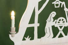 Schwibbogen Jesu Geburt