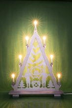 Schwibbogen Bergleute Kirche