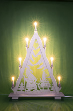 Schwibbogen Weihnachtsmann
