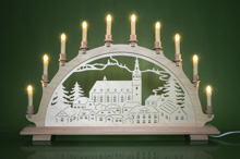 Schwibbogen Schneeberg LED