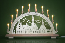 Schwibbogen Zwickau LED